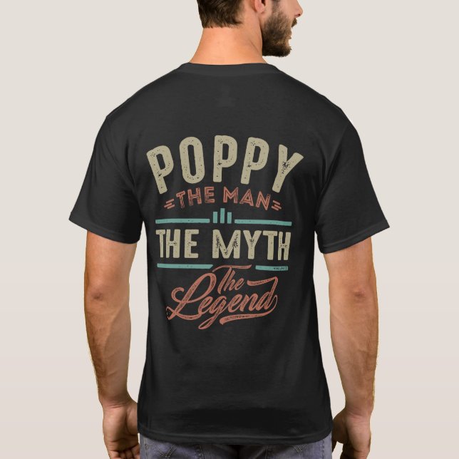 Camiseta Poppy La Leyenda (Reverso)