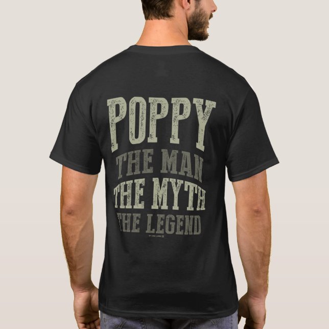Camiseta Poppy La Leyenda (Reverso)