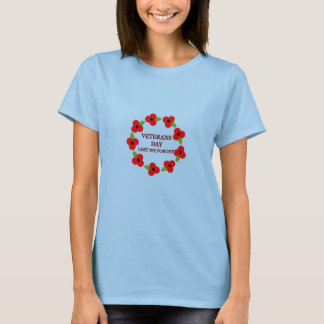 Camiseta Poppy wreath - T-shirt