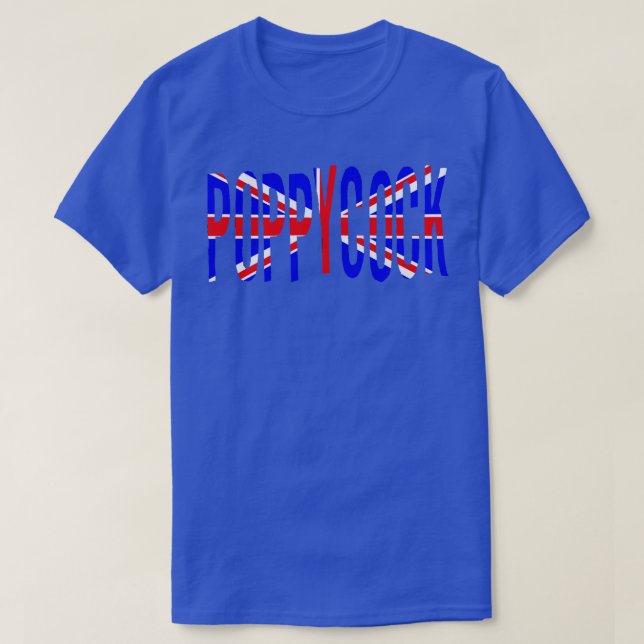 Camiseta Poppycock (Diseño del anverso)