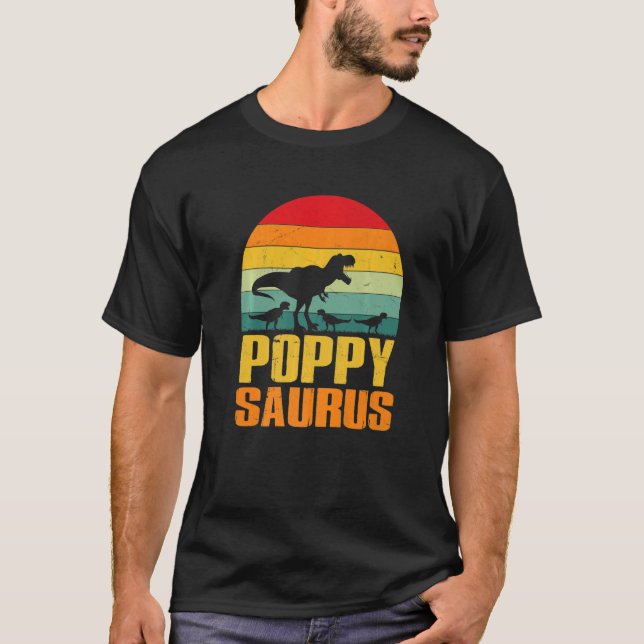 Camiseta Poppysaurus Rex Dinosaur Poppy Saurus (Anverso)