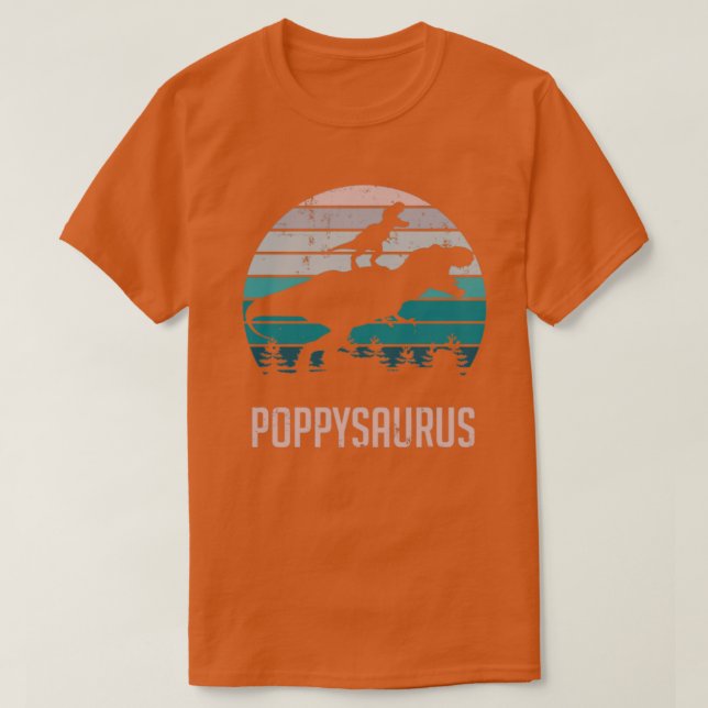 Camiseta Poppysaurus TRex Dinosaur (Diseño del anverso)