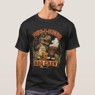 Camiseta Pops a saurus equipo de barbacoa divertido chiste
