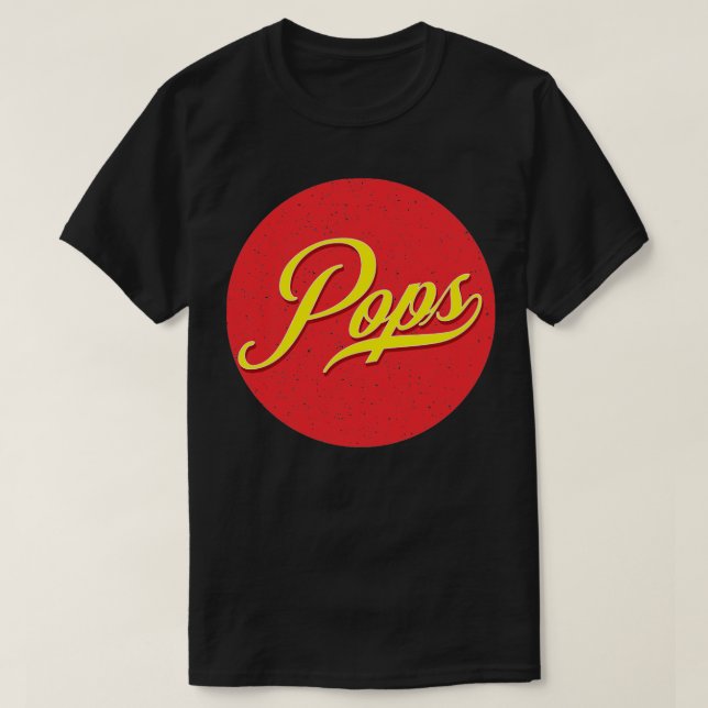 Camiseta Pops Antiguos (Diseño del anverso)
