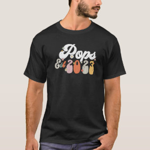 Camiseta Pops Est 2023 Retro Groovy Nuevos Pops