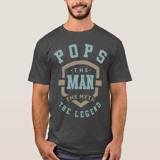 Camiseta Pops La Leyenda (Anverso)