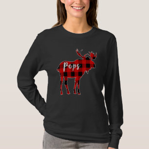 Camiseta Pops Moose Red Buffalo De La Familia Correspondien