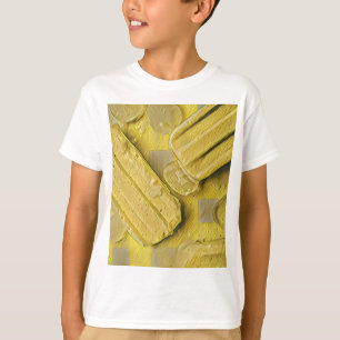Camiseta Popsicas de helado amarillo