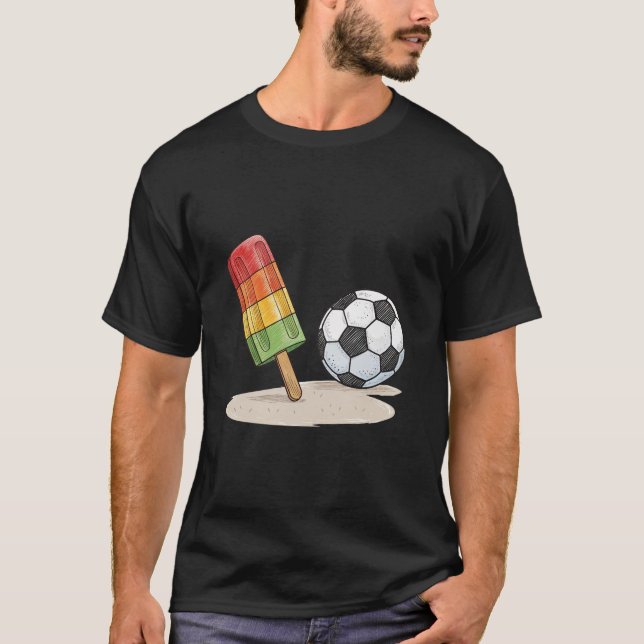 Camiseta Popsicle and soccer ball (Anverso)