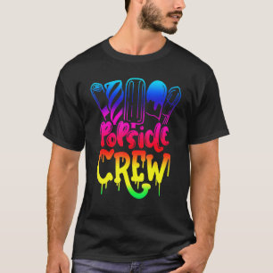 Camiseta Popsicle Crew Diversión Verano Helado Chupete Vera