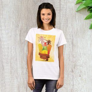 Camiseta Popsicle de Verano Tropical y Palmeras