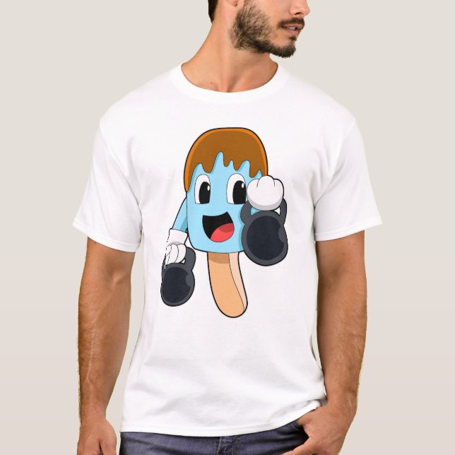 Camiseta Popsicle en el entrenamiento de la fuerza con camp (Anverso)