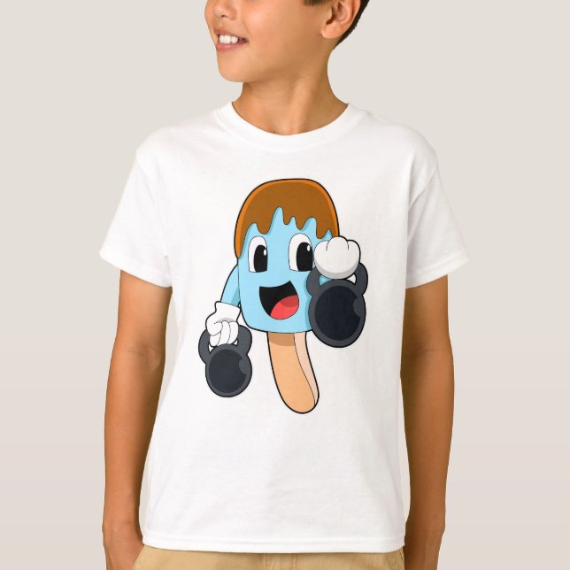 Camiseta Popsicle en el entrenamiento de la fuerza con camp (Anverso)