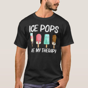 Camiseta Popsicle Lindo Para Hombres Mujeres Helado Comida