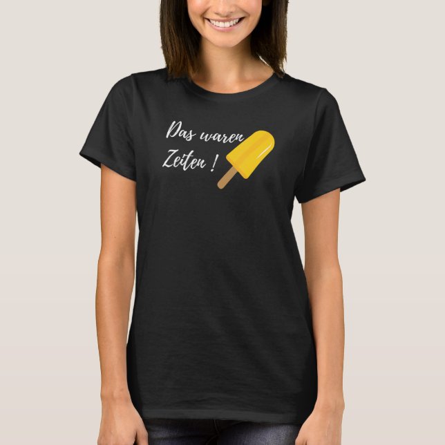 Camiseta Popsicle para todos los amantes de los helados (Anverso)