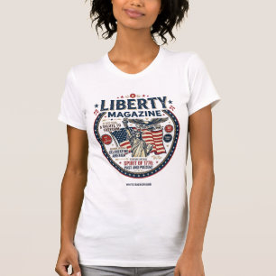 Camiseta Popsicle Patriótico Helado Patriótico de la Libert
