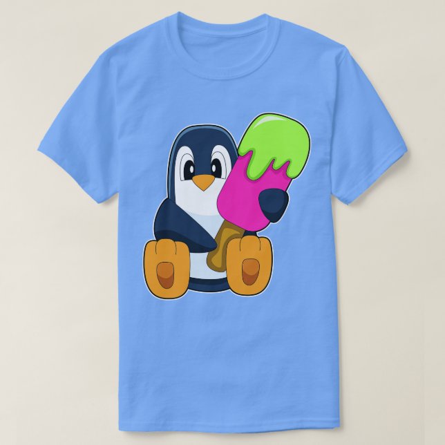 Camiseta Popsicle pingüino (Diseño del anverso)