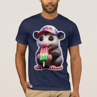 CAMISETA POPSÍCULO DE COMIDA DE OPOSSUM 3