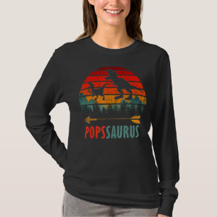 Camiseta Popssaurus T Rex Dinosaur muestra el partido Sauru