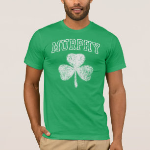 Camiseta popular del irlandés del trébol de Murphy