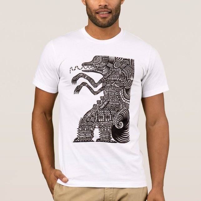 Camiseta popular del monstruo (Anverso)