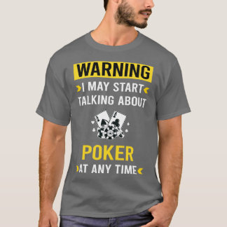 Camiseta Póquer de advertencia