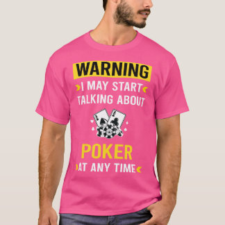 Camiseta Póquer de advertencia