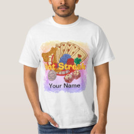 Camiseta Póquer de Hot Streak