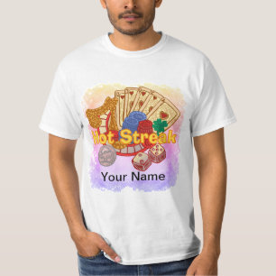 Camiseta Póquer de Hot Streak