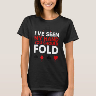 Camiseta Póquer divertido - Tamiseta de póquer de Texas Hol