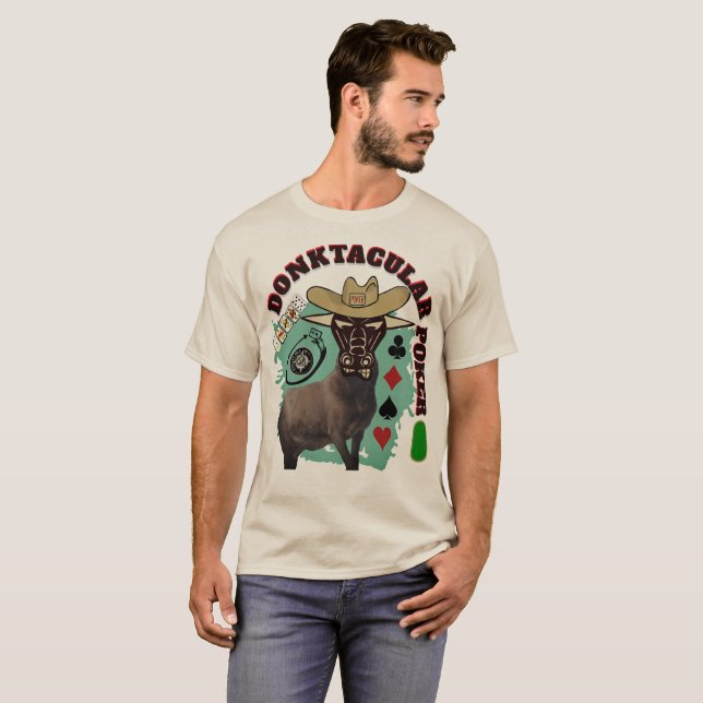 Camiseta Póquer Donktacular (Anverso completo)