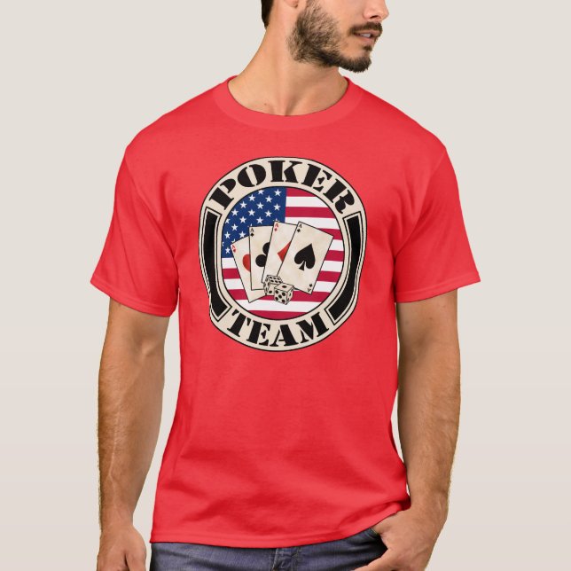 Camiseta póquer equipo (Anverso)