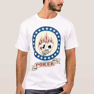 Camiseta póquer estrellas
