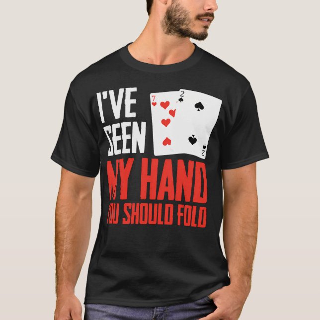 Camiseta Póquer Texas Holdem (Anverso)