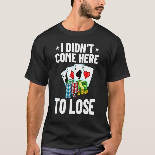 Camiseta Póquer Texas Sostenerlo Todo En El Jugador 6 (Anverso)