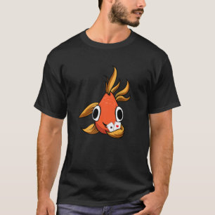 Camiseta Póquer Texas Sostengo un pez con 2 Ases - Divertid
