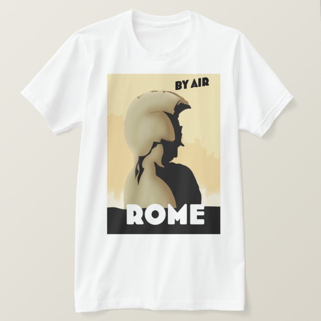 Camiseta Por Air Roma (Anverso del diseño)