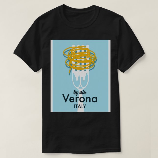 Camiseta Por Air Verona Italia (Diseño del anverso)