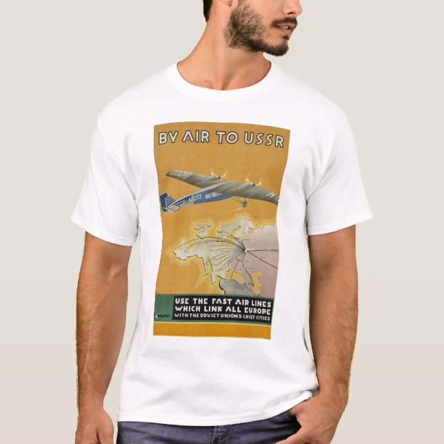 Camiseta Por aire a la URSS (Anverso)