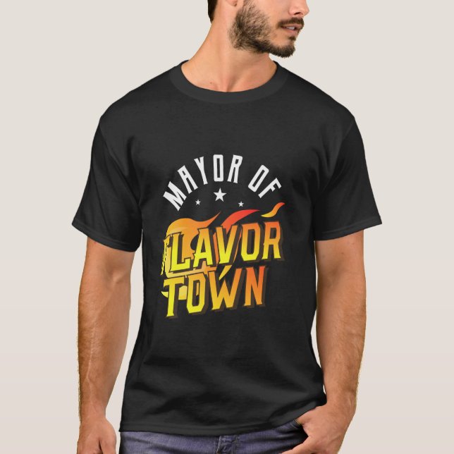 Camiseta Por Alcalde De Flavor (Anverso)