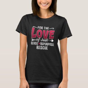 Camiseta Por Amor Al Mercado De Pulgas De Junk Thrift Store