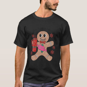 Camiseta Por Aquí Parece Un Boojee De Pan De Gengibre C