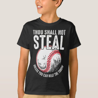 Camiseta Por Biblia No Robarás a Menos Que Puedas Vencer