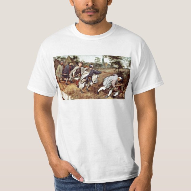 Camiseta Por Bruegel D. Ä. Pieter (la mejor calidad) (Anverso)