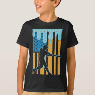 Camiseta Por Bysebyll Goteo De Helado Goteo Juventud Bander