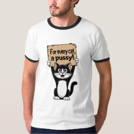 Camiseta ¡Por cada gato, un maricón!