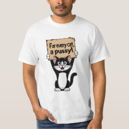 Camiseta ¡Por cada gato, un maricón!