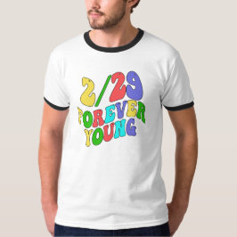 CAMISETA POR CADA JOVEN CUMPLEAÑOS AÑO BISIESTO BOHO