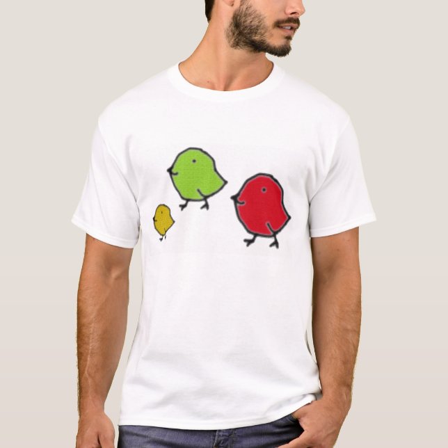 Camiseta Por Chicas de la salsa de Cerebro de Rench (Anverso)