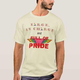 Camiseta Por completo del orgullo